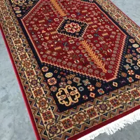فرش سنتی ستاره کویریزدقرمز