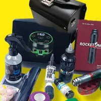 پکیج کامل لوازم تاتو بدن/کاشت ناخن/سوهان برقی/یووی|آرایشی، بهداشتی، درمانی|تبریز, |دیوار