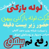 تاسیسات لوله بازکنی ولوله کشی  ورفع نم بیهق|خدمات پیشه و مهارت|سبزوار, پاسداران|دیوار