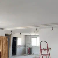 نقاشی ساختمان و کناف رنگ پلاستیک روغنی کنتکس تگری|خدمات پیشه و مهارت|گرگان, |دیوار