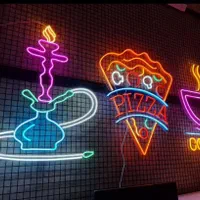 ساخت انواع تابلو نئون با طرح دلخواه|ریسه و چراغ تزئینی|اصفهان, سودان|دیوار