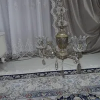 لوستر ۳شاخه برنجی