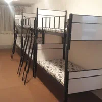 تخت دوطبقه فلزی خوابگاه|تخت و سرویس خواب|مشهد, رسالت|دیوار