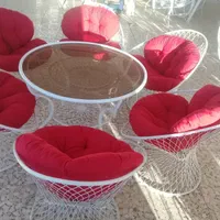 میز و صندلی باغی مبلمان ویلایی مدل بامبو|مبلمان خانگی و میز عسلی|خمینی‌شهر, |دیوار