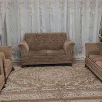 فروش فرش ومبل ونیز عسلی باهم این قیمت