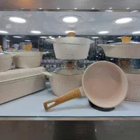 سرویس قابلمه دو رو نانو  گرانیتی  طرح جدید