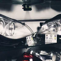 چراغ بنز bmw بی ام و استوک اکبند اصلی یا تجاری