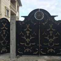 پنجره سنگین درب ورودی درب حیاطی باغی حیاط باغ