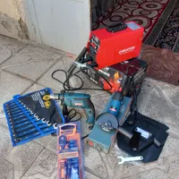 پک کامل دستگاه جوش دلر ۱۳ آچار جعبه بوکس فرز|ماشین‌آلات صنعتی|مشهد, شهرک شیرین|دیوار