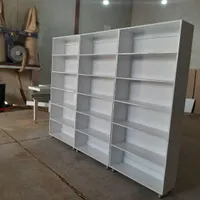 قفسه بندی فروشگاهی ام دی اف مغازه هایپری کتابخانه|کتابخانه، شلف، قفسه‌های دیواری|تهران, امیریه|دیوار