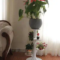 استند گل ضد آب 5 طبقه|گل مصنوعی|اصفهان, باغ فدک|دیوار