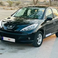 فروش ۲۰۷مشکی مدل ۹۶. تمیز