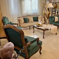 مبل استیل سلطنتی کلاسیک فرانسوی(تمام راش رنگبندی)|مبلمان خانگی و میز عسلی|مشهد, خواجه ربیع|دیوار