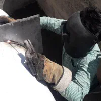 جوشکاری موتورخانه مخزن تانکر اسکلت هوابرش co2|خدمات پیشه و مهارت|مشکین‌دشت, |دیوار