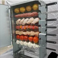 کبابپز دادلیسان موتوردار ۱۴سیخ«نورابادممسنی))