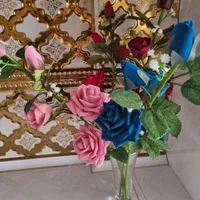 شاخه گل رز مخمل|گل مصنوعی|تهران, مولوی|دیوار