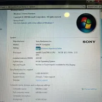 لب تاپ سونی وایو Sony VAIO|رایانه همراه|تهران, شهرک نفت (منطقه ۵)|دیوار