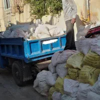 حمل نخاله و خاک و مصالح با نیسان کمپرسی و کارگر|خدمات حمل و نقل|قزوین, |دیوار