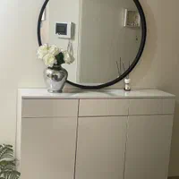 آینه گرد قاب فلزی|آینه|تهران, نیروی هوایی (پیروزی)|دیوار