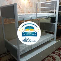 تخت خواب دو طبقه(تختخواب۲دوطبقه مهماندار۳طبقه تیدا|تخت و سرویس خواب|مشهد, حسین‌آباد|دیوار