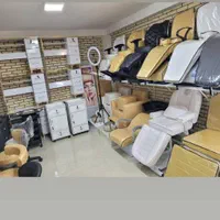 آینه وکنسول میز صندلی سرشور پدیکور اصلاح آرایشگاهی|آینه|نقده, |دیوار