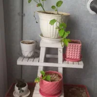 گلدان ها وپایه گل