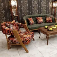 مبل راحتی مبلمان چوب روس مینیمال ۰۳|مبلمان خانگی و میز عسلی|تهران, یافت آباد جنوبی|دیوار