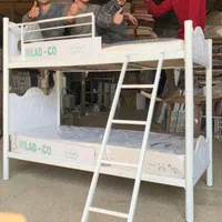 تخت آراد زیبا دوطبقه فلزی تختخواب دو طبقه وکیوم