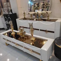 ست ایینه کنسول میز تی وی ژوبین|بوفه، ویترین، کنسول|اهواز, کوی ترابری|دیوار