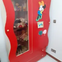 تخت کودک و نوجوان دخترانه بهمراه تشک طبی|تخت و سرویس خواب|رشت, نخودچر|دیوار