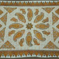 رومیزی. قلمکار.قلمکاری.سفره قلمکاری|پرده، رانر، رومیزی|برخوار, |دیوار