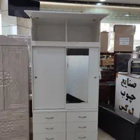 کمد لباس اماده.رنگ بندی  ۲درب.