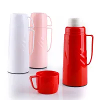 فلاسک بدنه رنگی شیشه دار نیم لیتری بیتا|ظروف نگهدارنده، پلاستیکی، یک‌بارمصرف|بندر انزلی, کارآموزی|دیوار