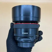 لنز دوربین canon 50 mm 1.2 L بسیار تمیز|دوربین عکاسی و فیلم‌برداری|رشت, بازار|دیوار