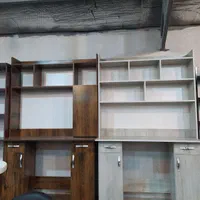 میز تحریر کتابخانه دار نما وکیوم|میز تحریر و کامپیوتر|کاشان, |دیوار