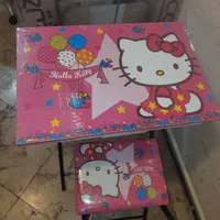 میز تحریر تاشو باکسدار طرح کیتی|میز تحریر و کامپیوتر|تهران, نیروی هوایی (پیروزی)|دیوار