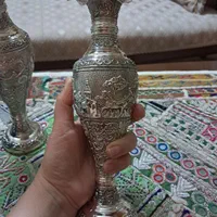 گلدان طرح نقره|صنایع دستی و سایر لوازم تزئینی|اصفهان, ناژوان|دیوار