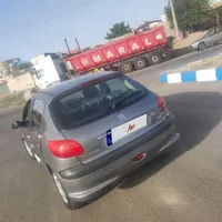 پژو 206 تیپ 2 مدل 1386 بدون آفتاب سوختگی|خودرو سواری و وانت|میانه, |دیوار