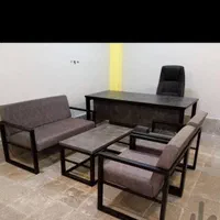 نیم ست اداری میز اداری مدیریتی صندلی انتظار گردان|مبلمان اداری|مشهد, عامل|دیوار