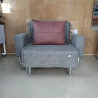 مبل تختخوابشو یکنفره شرکتی/تختشو رویال/کاناپه تک|مبلمان خانگی و میز عسلی|کرمانشاه, |دیوار