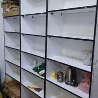 قفسه چوبی (در حد نوع)|کتابخانه، شلف، قفسه‌های دیواری|تهران, خاک سفید|دیوار