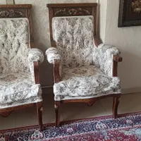 مبلمان ۷ نفره با چوب راش .فروش بعلت مهاجرت|مبلمان خانگی و میز عسلی|تهران, بهمن یار|دیوار