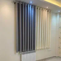 پرده اتاق خواب پرده پانچی هازان ضخیم بدون آستر|پرده، رانر، رومیزی|تهران, عبدل‌آباد|دیوار