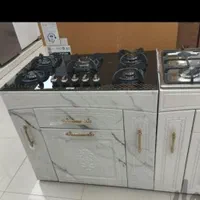 اجاق گاز زیره کابینتی رویه شیشه مدل لوفرا