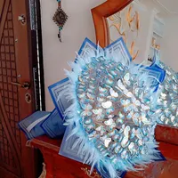 بوکت پروانه و دسته گل پروانه|گل مصنوعی|تبریز, |دیوار
