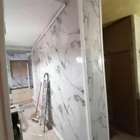 نصب پانل(دیوارپوش)کفپوش، ماربل شیت(مابین کابینت|خدمات پیشه و مهارت|اردبیل, |دیوار