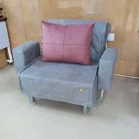 مبل تختخوابشو یکنفره شرکتی/تختشو رویال/کاناپه تک