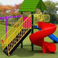 تاب و سرسره پارکی برای فضای باز پارک ویلا باغ حیاط|اسباببازی|مشهد, جانباز|دیوار