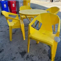 میز و صندلی پلاستیکی طرح الماسAlmasکد87  کرج گلشهر|میز و صندلی غذاخوری|کرج, گلشهر|دیوار