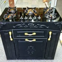 اجاق گاز بدنه ام دی اف صحفه شیشه تکنو جنرال|اجاق گاز و لوازم برقی پختوپز|پرند, |دیوار